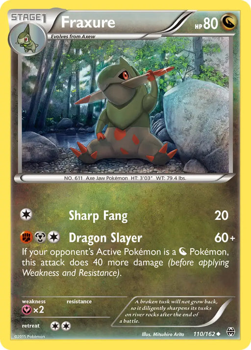 Fraxure (110/162) [XY: BREAKthrough] - Pokemon Single