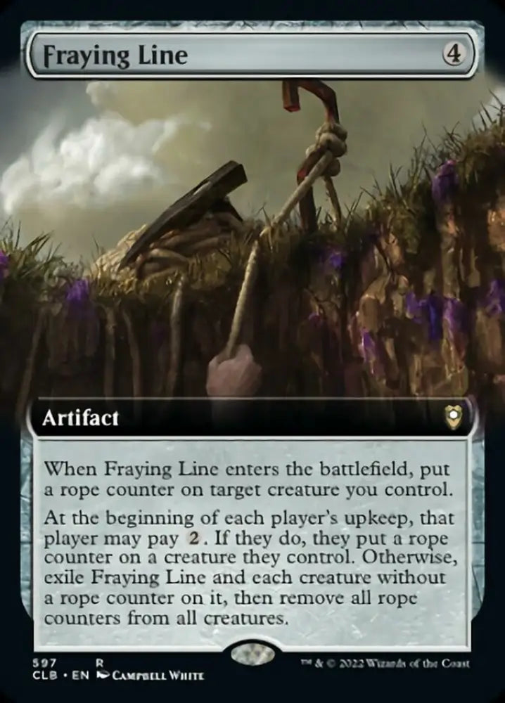 Fraying Line (Extended Art) [Commander Legends: Battle for Baldur’s Gate] - MTG Single