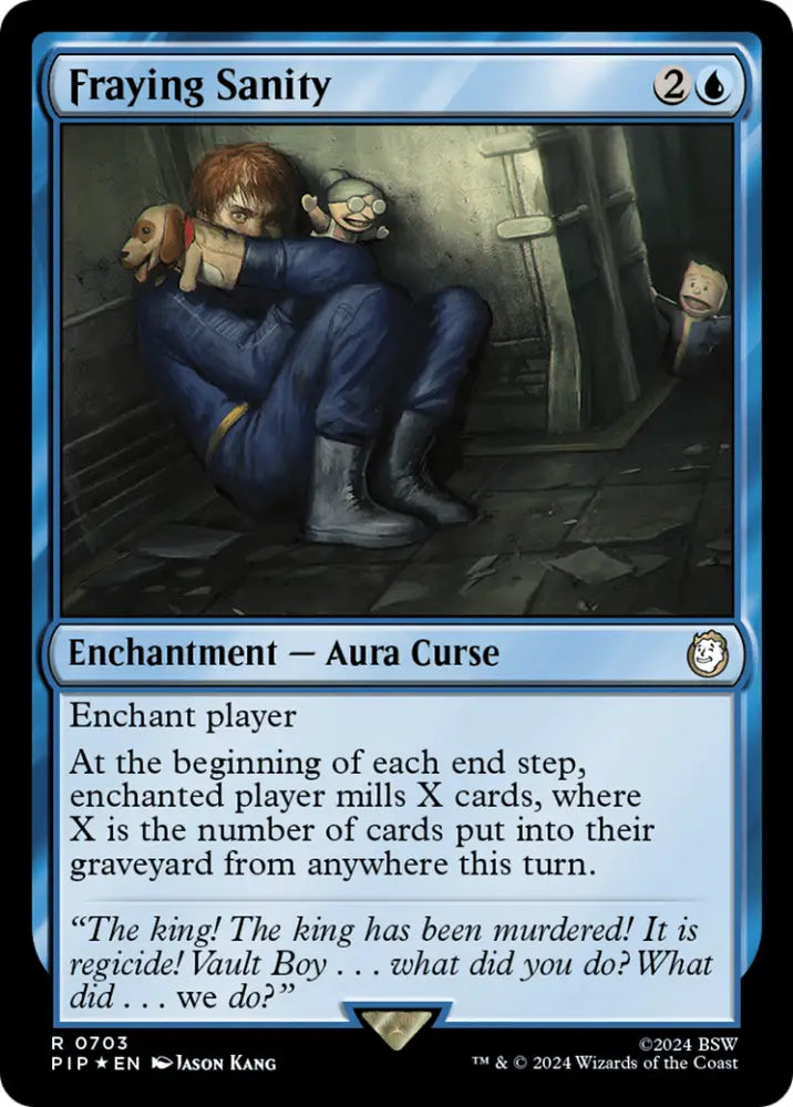Fraying Sanity (Surge Foil) [Fallout] - MTG Single
