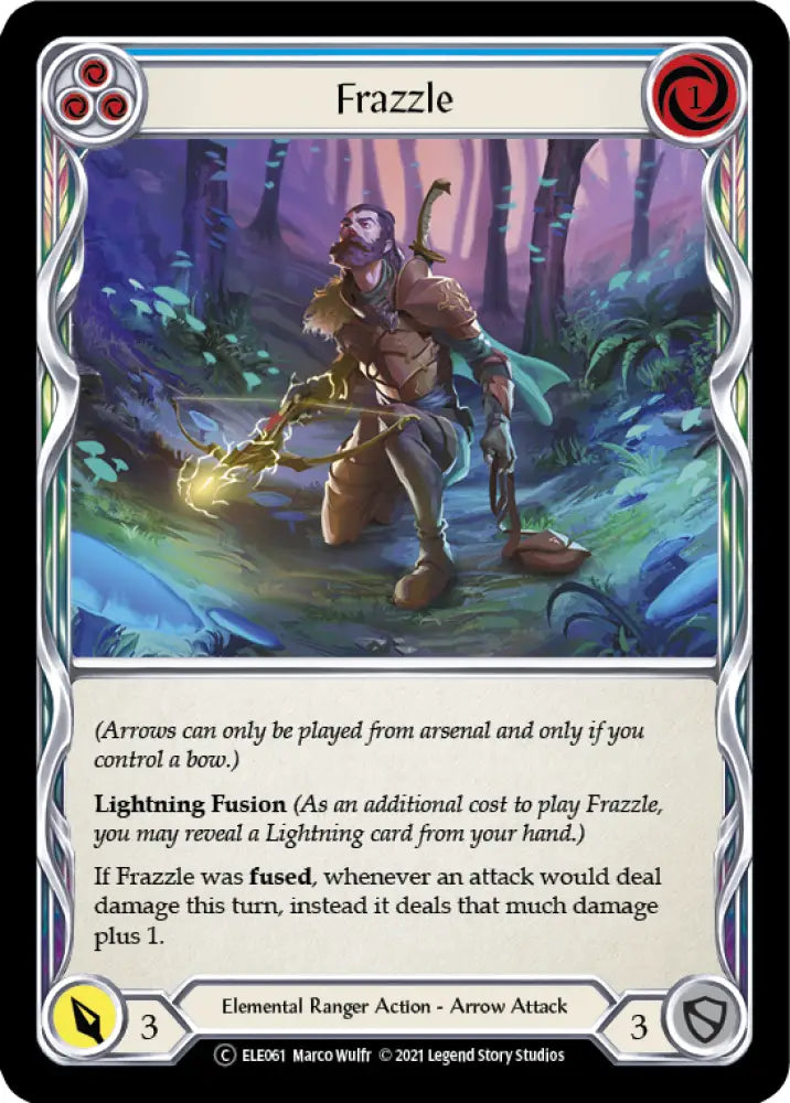 Frazzle (Blue) [Tales of Aria Unlimited] Unlimited Normal - Flesh And Blood Single