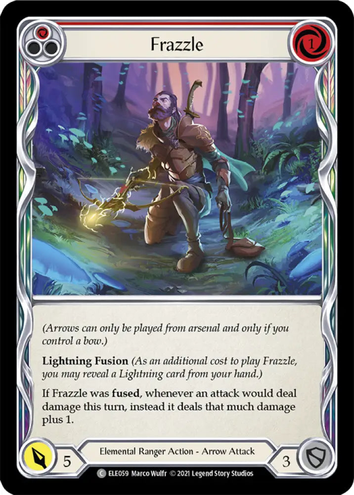 Frazzle (Red) [Tales of Aria 1st Edition] 1st Edition Normal - Flesh And Blood Single
