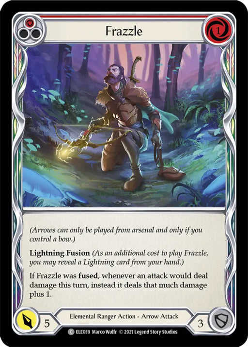 Frazzle (Red) [Tales of Aria 1st Edition] 1st Edition Normal - Flesh And Blood Single