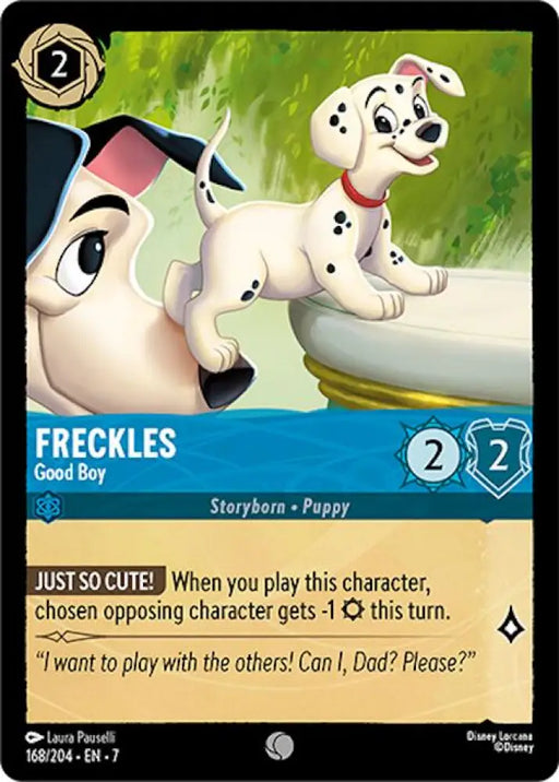 Freckles - Good Boy (168/204) [Archazia’s Island] - Lorcana Single