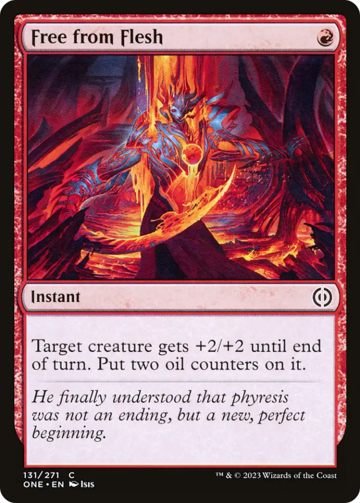 Free from Flesh [Phyrexia: All Will Be One] - MTG Single