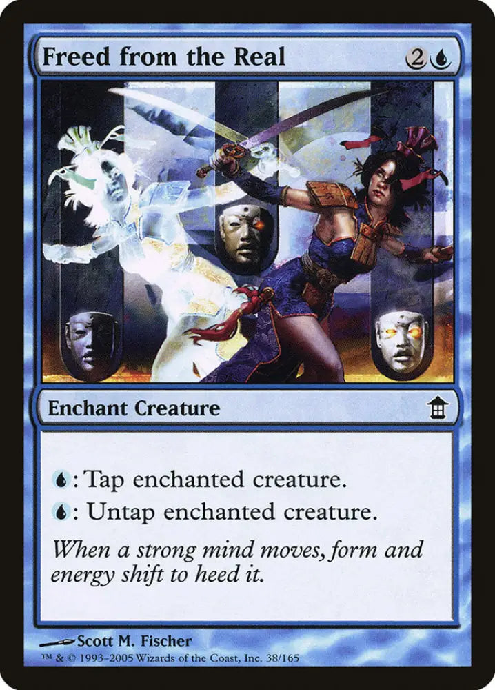 Freed from the Real [Saviors of Kamigawa] - MTG Single