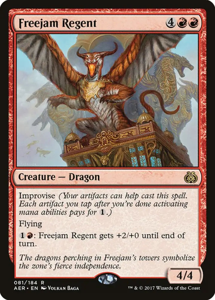 Freejam Regent [Aether Revolt] - MTG Single