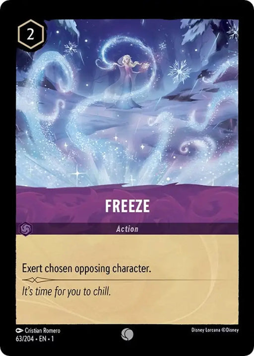 Freeze (63/204) [The First Chapter] - Lorcana Single