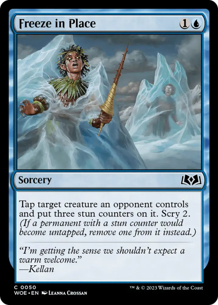 Freeze in Place [Wilds of Eldraine] - MTG Single