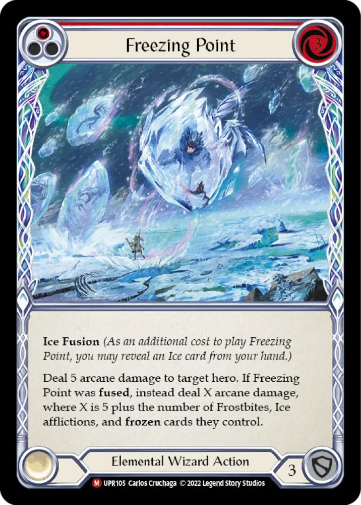 Freezing Point [Uprising] Rainbow Foil - Flesh And Blood Single