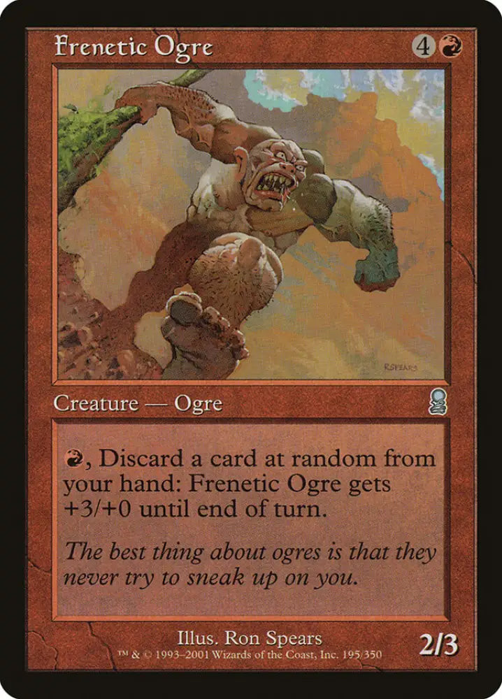 Frenetic Ogre [Odyssey] - MTG Single