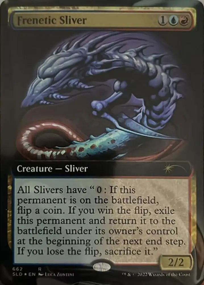Frenetic Sliver (Extended Art) [Secret Lair Drop Promos] - MTG Single