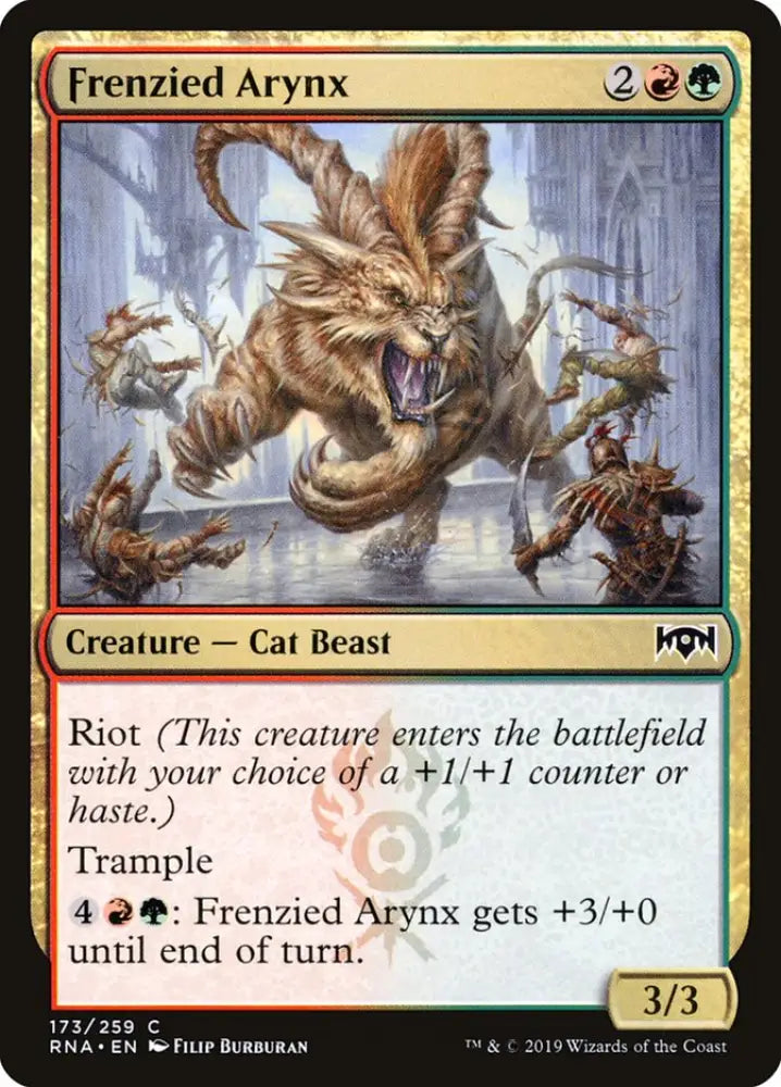 Frenzied Arynx [Ravnica Allegiance] - MTG Single