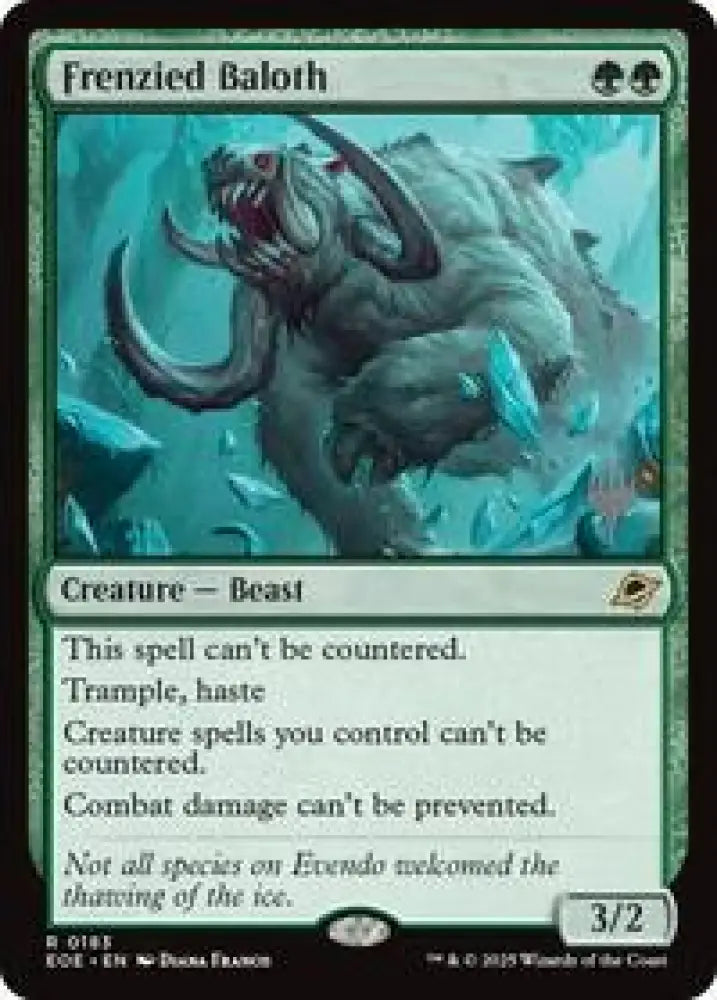 Frenzied Baloth (183) [Edge of Eternities Promos]