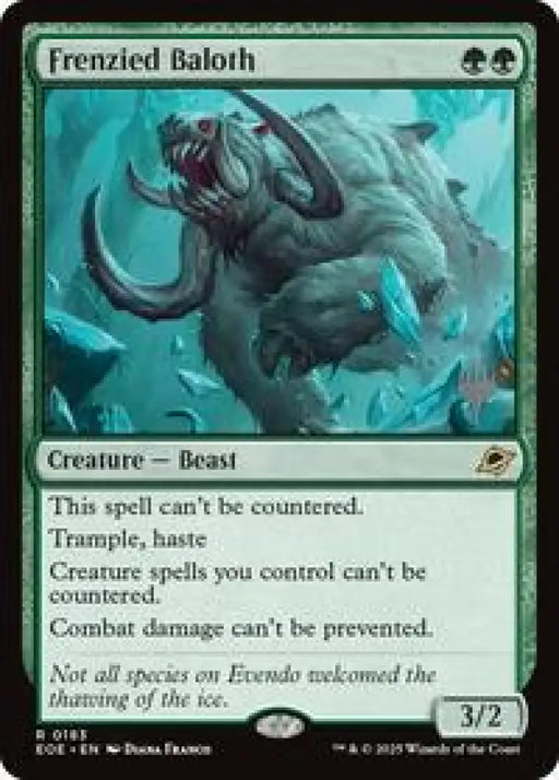 Frenzied Baloth (183) [Edge of Eternities Promos]