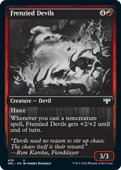 Frenzied Devils [Innistrad: Double Feature] - MTG Single