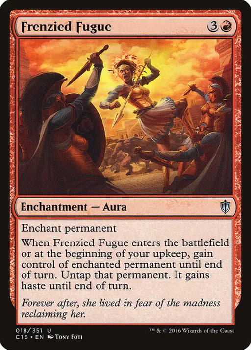 Frenzied Fugue [Commander 2016] - MTG Single