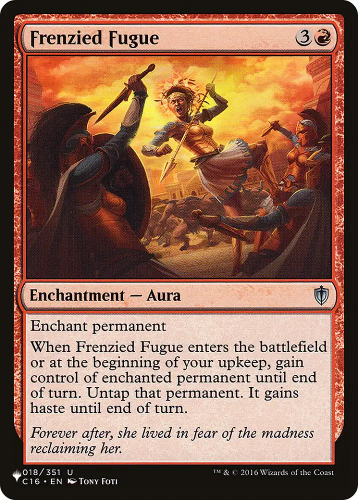 Frenzied Fugue [The List] - MTG Single