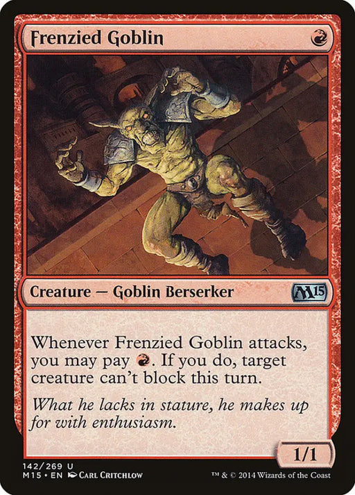 Frenzied Goblin [Magic 2015] - MTG Single