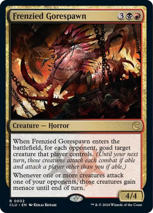 Frenzied Gorespawn [Ravnica: Clue Edition] - MTG Single