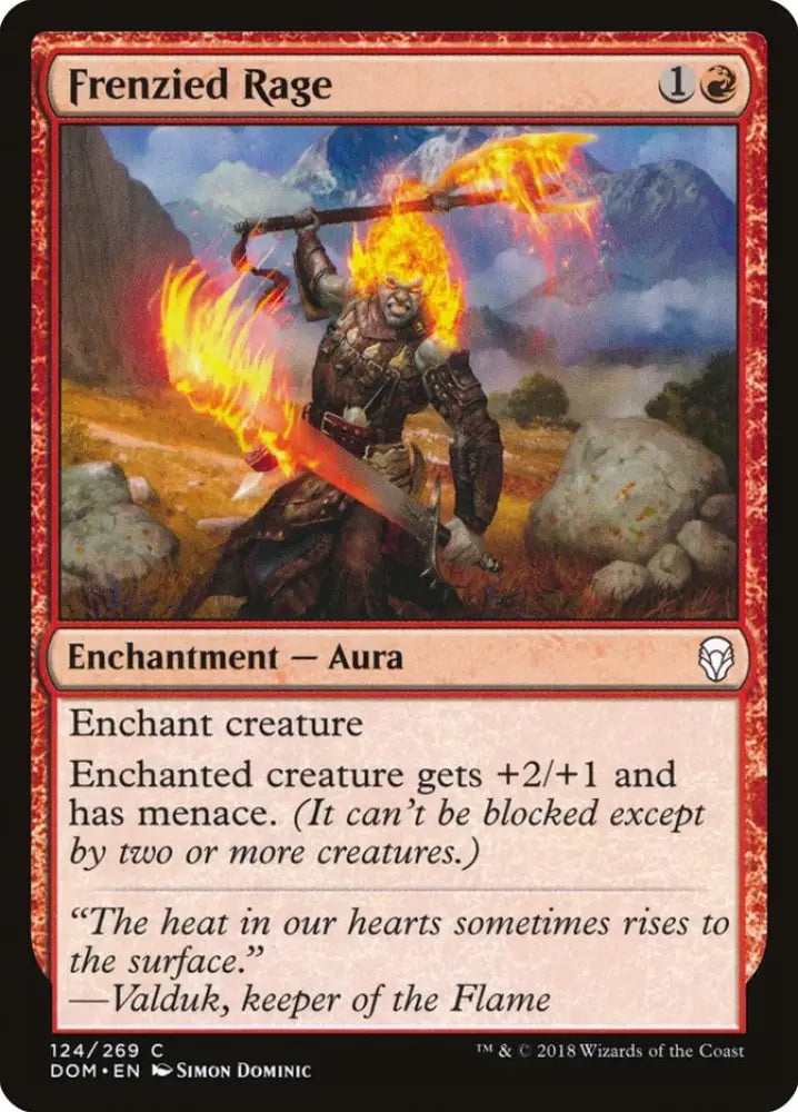 Frenzied Rage [Dominaria] - MTG Single
