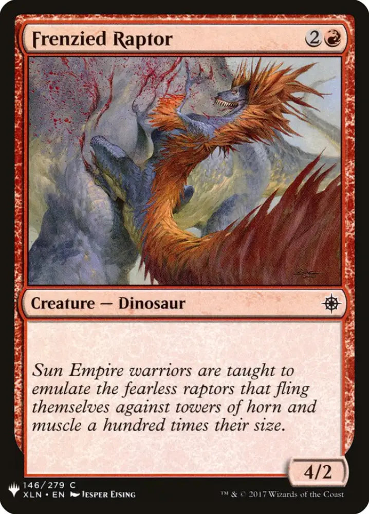 Frenzied Raptor [Mystery Booster] - MTG Single
