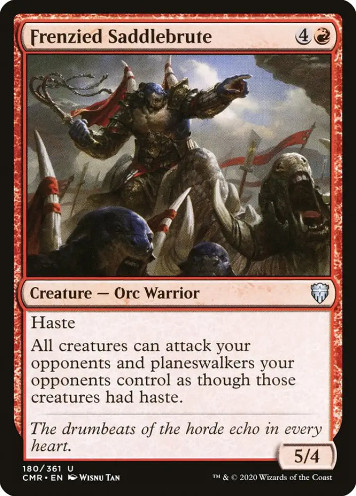 Frenzied Saddlebrute [Commander Legends] - MTG Single