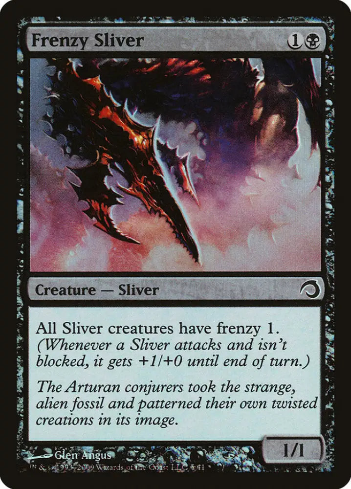 Frenzy Sliver [Premium Deck Series: Slivers] - MTG Single