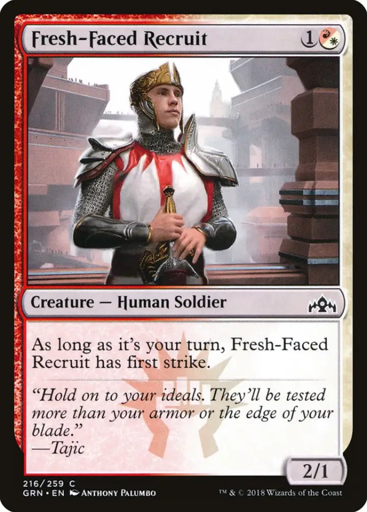 Fresh-Faced Recruit [Guilds of Ravnica] - MTG Single