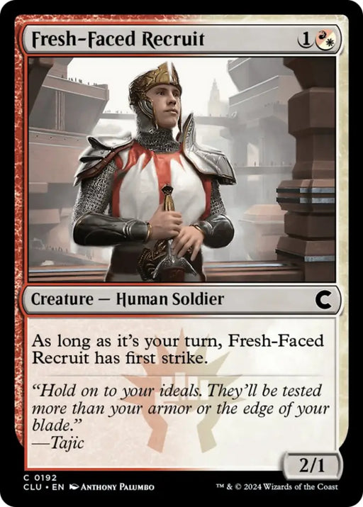Fresh-Faced Recruit [Ravnica: Clue Edition] - MTG Single