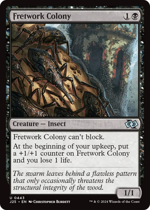 Fretwork Colony [Foundations Jumpstart] - MTG Single