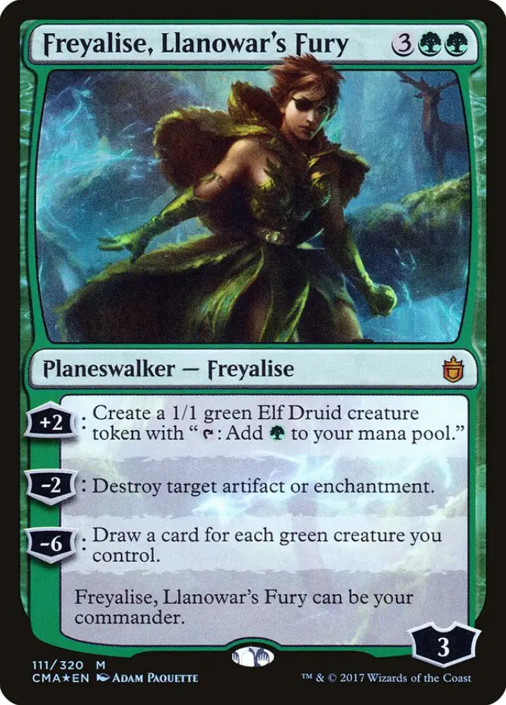Freyalise Llanowar’s Fury [Commander Anthology] - MTG Single