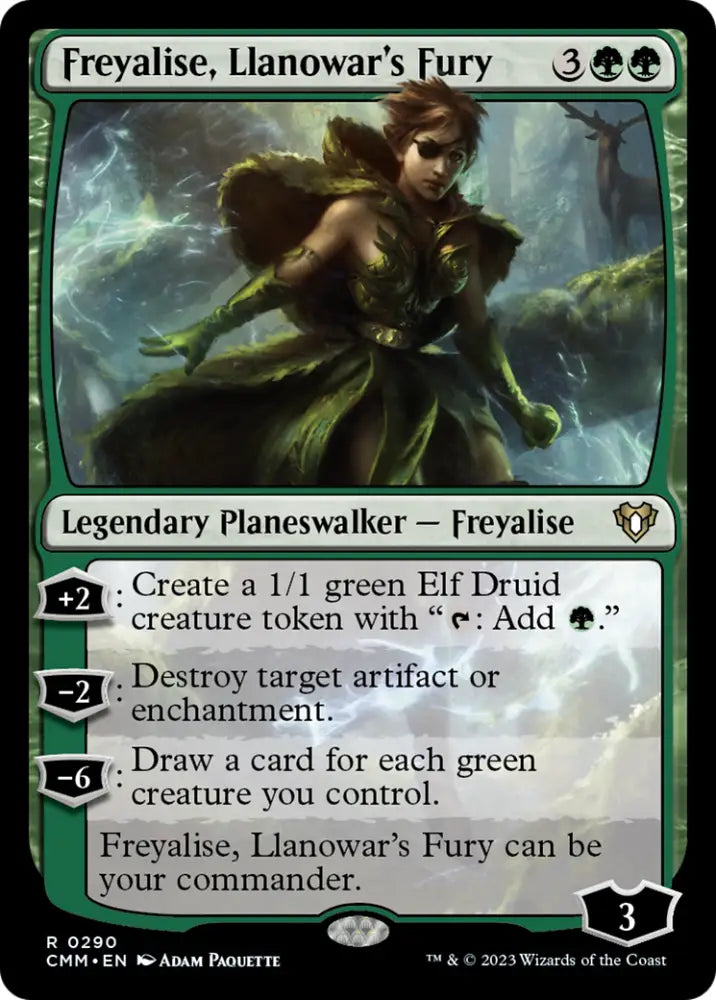 Freyalise Llanowar’s Fury [Commander Masters] - MTG Single