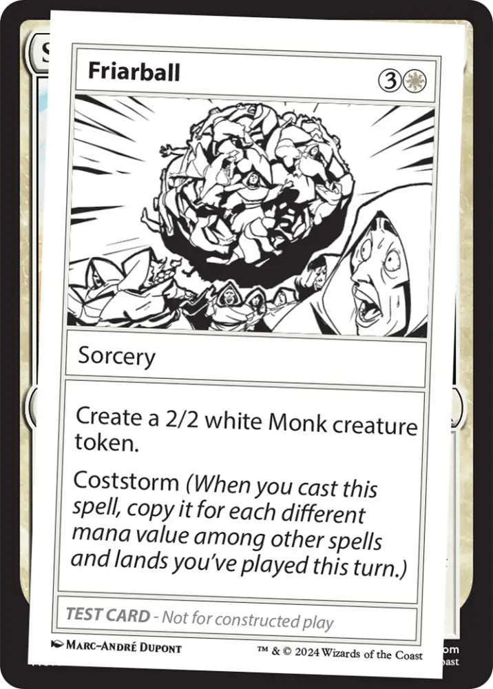 Friarball [Mystery Booster 2 Playtest Cards] - MTG Single