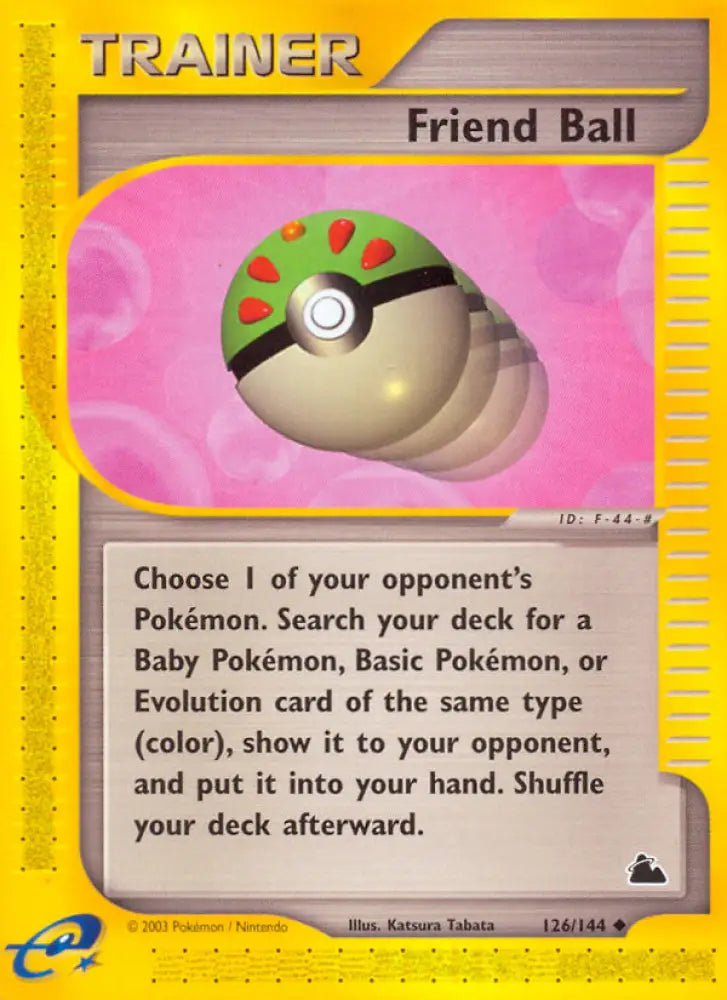 Friend Ball (126/144) [Skyridge] - Pokemon Single