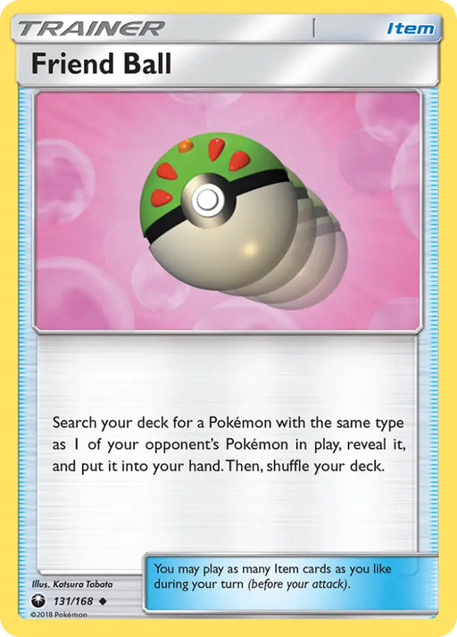 Friend Ball (131/168) [Sun & Moon: Celestial Storm] - Pokemon Single