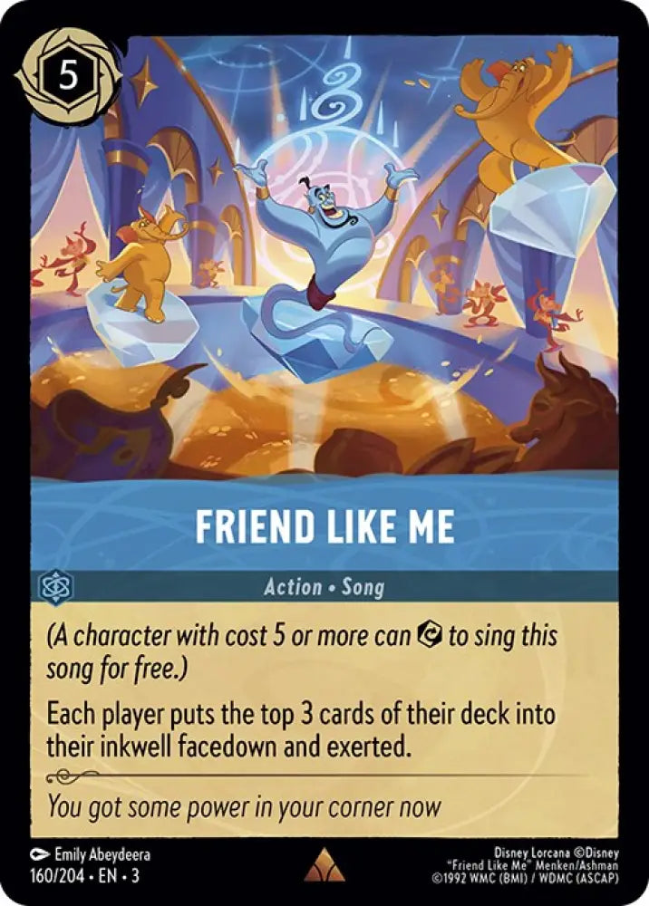 Friend Like Me (160/204) [Into the Inklands] - Lorcana Single