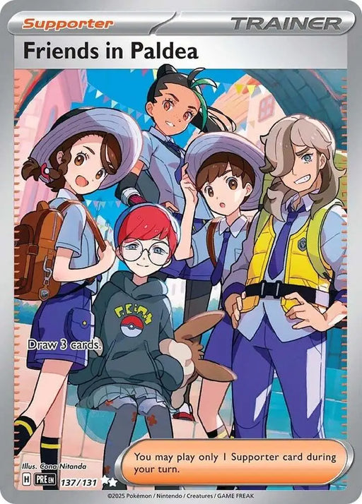 Friends in Paldea (137/131) [Scarlet & Violet: Prismatic Evolutions] - Pokemon Single