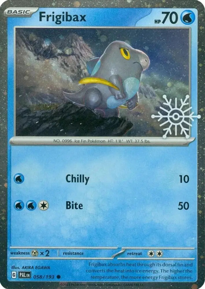 Frigibax (058/193) (Holiday Calendar) [Miscellaneous Cards] - Pokemon Single