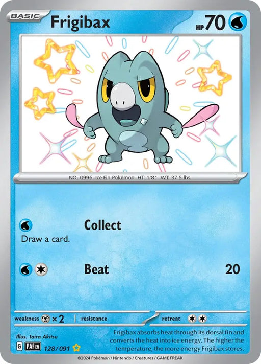 Frigibax (128/091) [Scarlet & Violet: Paldean Fates] - Pokemon Single