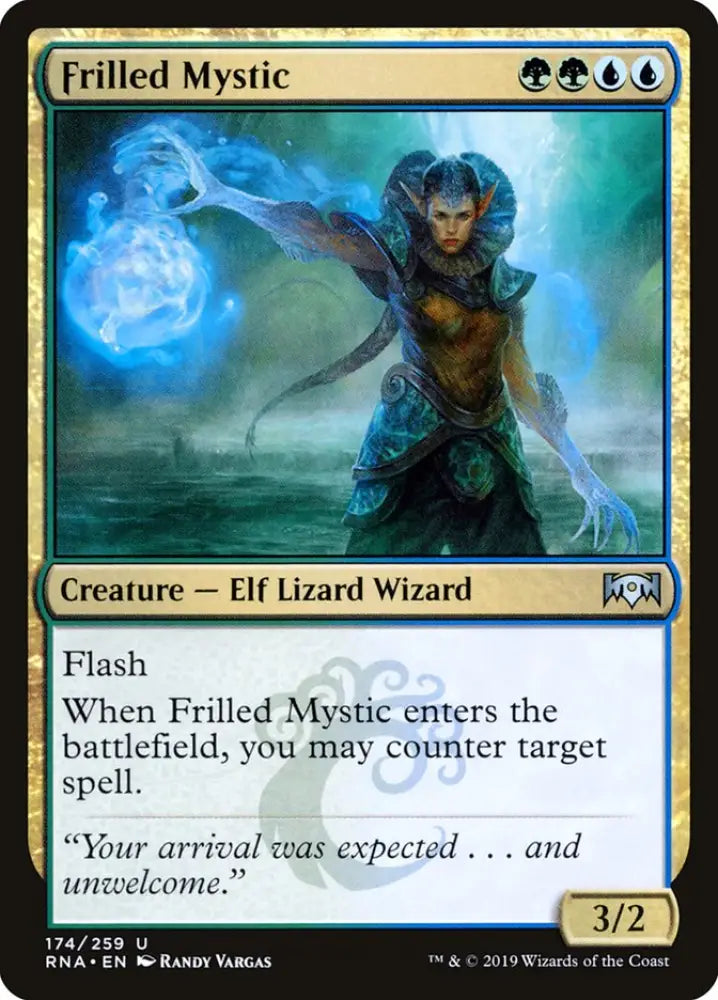 Frilled Mystic [Ravnica Allegiance] - MTG Single