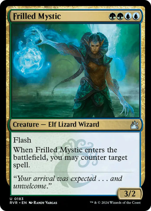 Frilled Mystic [Ravnica Remastered] - MTG Single