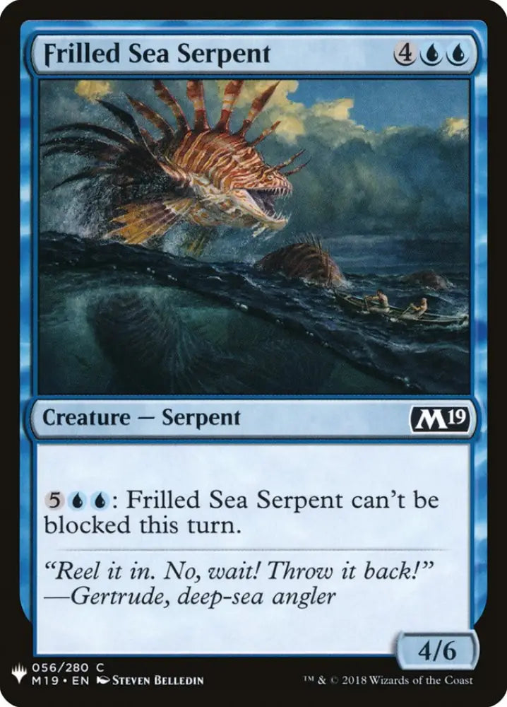 Frilled Sea Serpent [Mystery Booster] - MTG Single