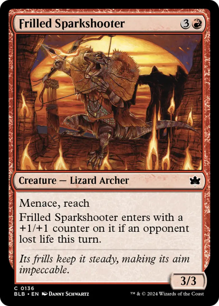Frilled Sparkshooter [Bloomburrow] - MTG Single