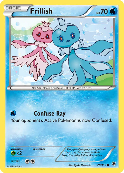 Frillish (20/119) [XY: Phantom Forces] - Pokemon Single