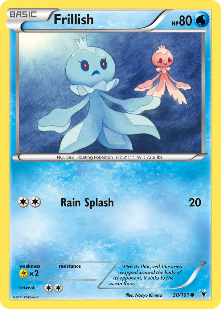 Frillish (30/101) [Black & White: Noble Victories] - Pokemon Single