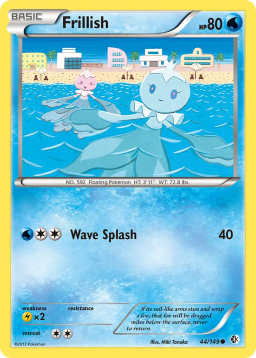 Frillish (44/149) [Black & White: Boundaries Crossed] - Pokemon Single