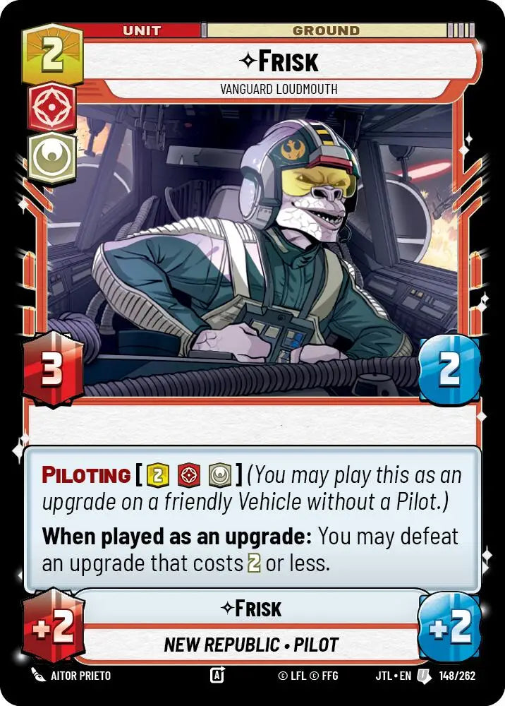 Frist - Vanguard Loudmouth (148/257) [Jump to Lightspeed] - Star Wars: Unlimited Single