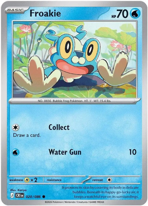Froakie - 020/086 [ME04: Chaos Rising]