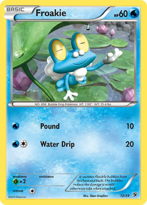 Froakie (12/39) [XY: Kalos Starter Set] - Pokemon Single