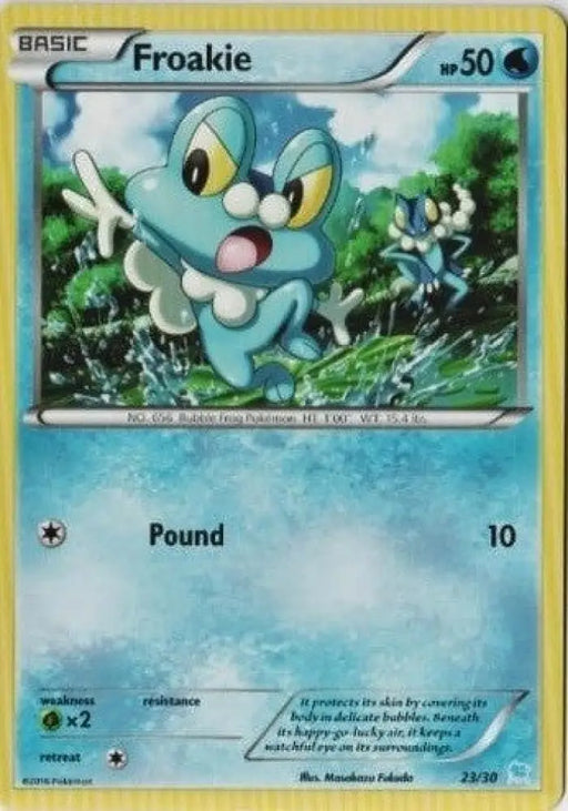 Froakie (23/30) [XY: Trainer Kit 3 - Suicune] - Pokemon Single